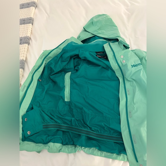 Marmot Mint Green Ski Jacket - Picture 6 of 8